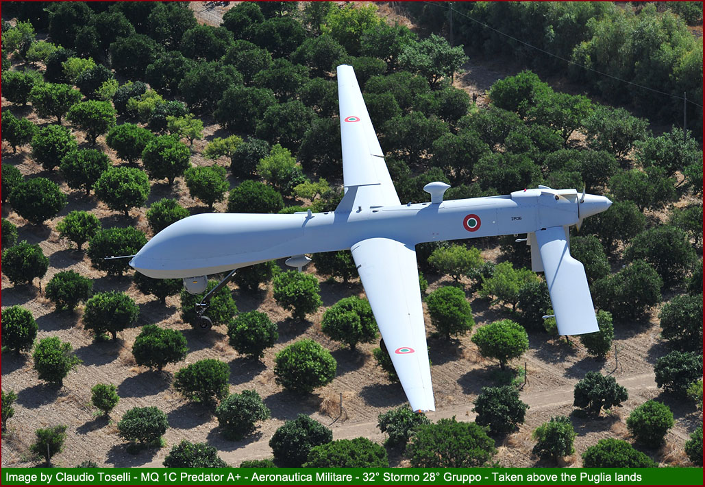 Italian Air Force skin for the RQ1 Predator Drone Skins Decals